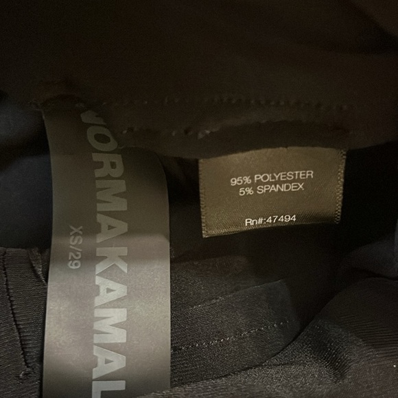 Like-New Norma Kamali Omo Printed Stretch-jersey Leggings Black Size XS - Picture 7 of 8